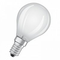 светодиодная лампа LED STAR+ CL P CRI90GL FR 40 5W(замена 40Вт),теплый белый свет(927),цоколь E14 | код. 4058075813694 | OSRAM